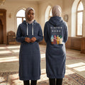 Sisterhood Hoodie Dress — Heather Navy