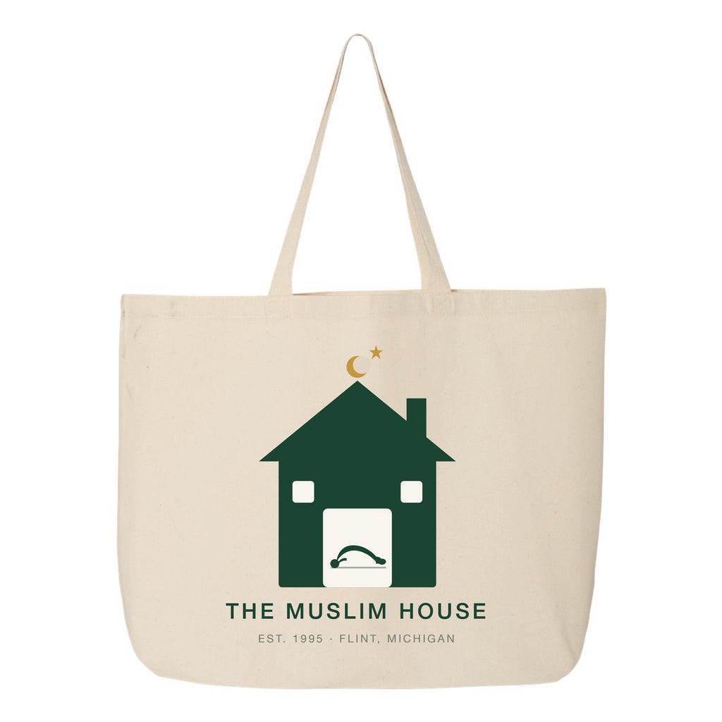 The Muslim House Heritage Tote — Natural Canvas